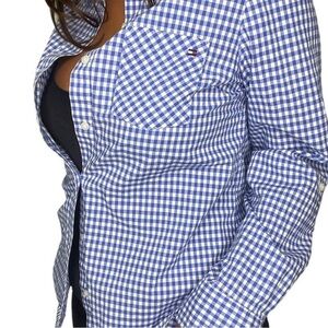 Tommy Hilfiger Royal Blue Gingham